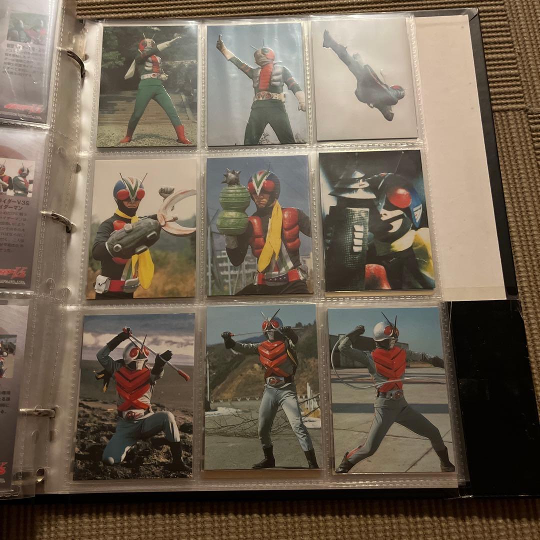 アマダ仮面ライダーカード.アマダ1996 1.2号第1弾コンプ当選有り、V3.X