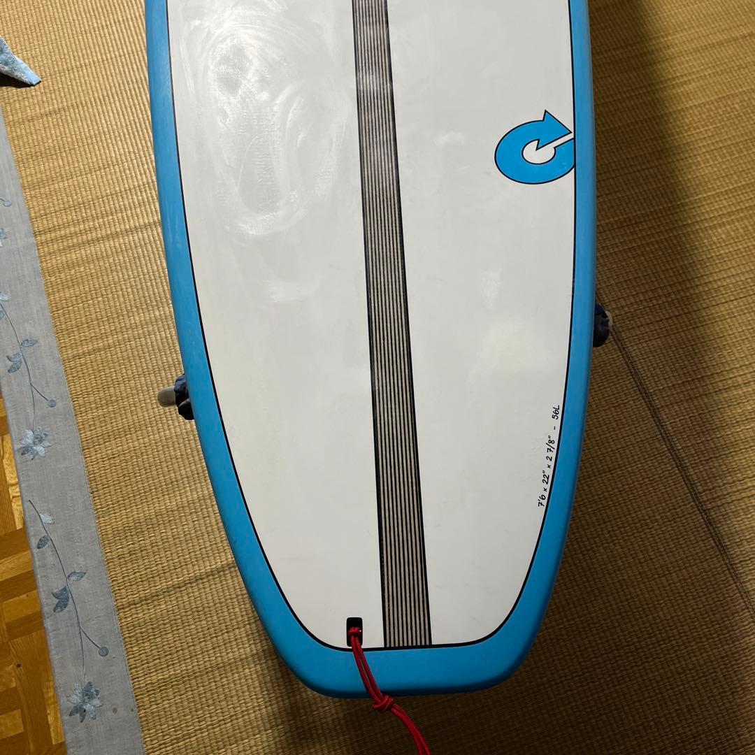 アルメリックサーフボード。chancho7.6Blue美品