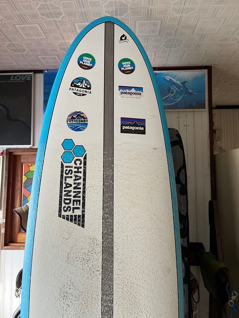 アルメリックサーフボード。chancho7.6Blue美品