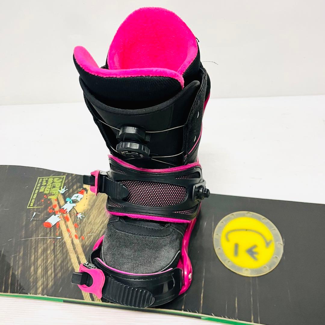 女性用　サロモン　スノーボードセット　SALOMON スノボ　ボード　セット