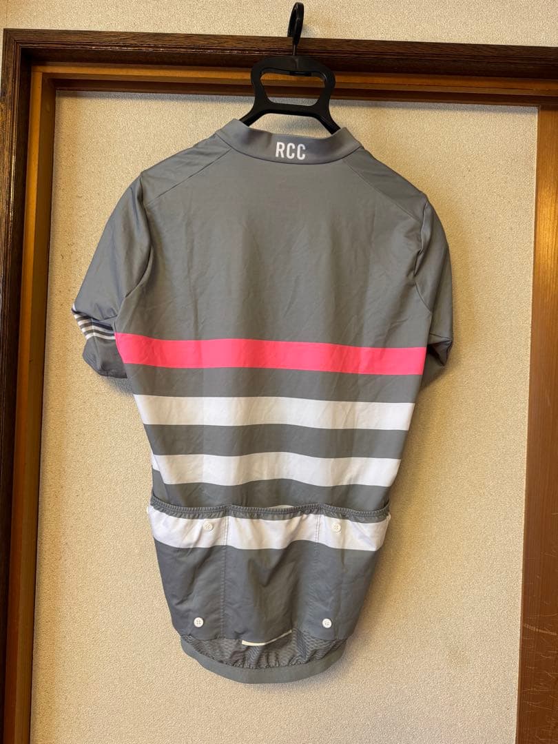 Rapha RCCサイクルジャージ Lサイズ グレー/ピンク