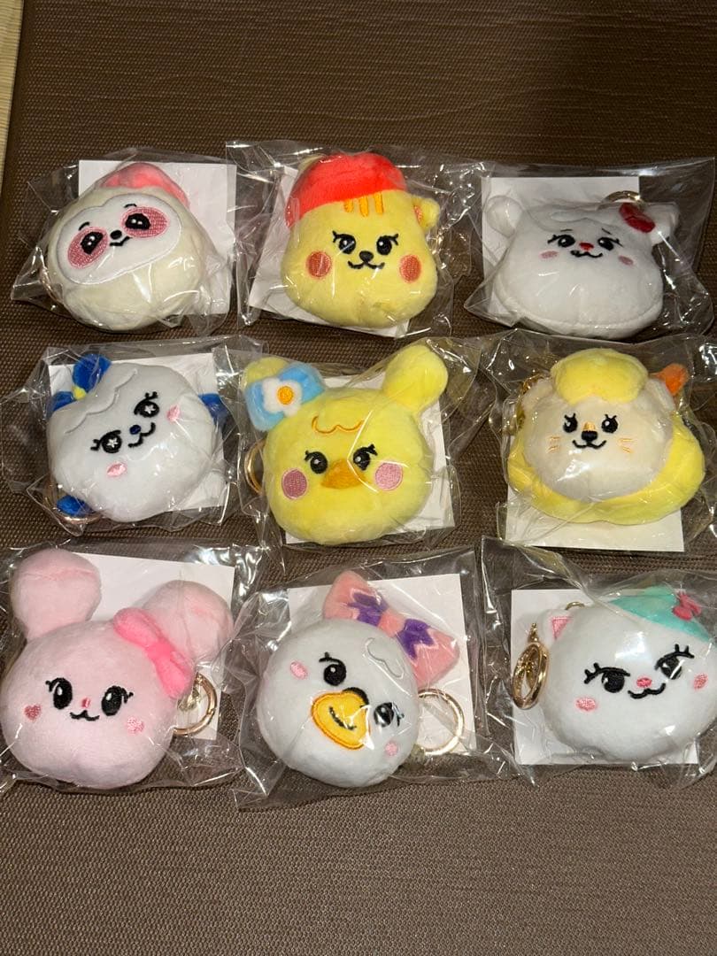 NIZIU NIZOOマスコットキーホルダー9個セット