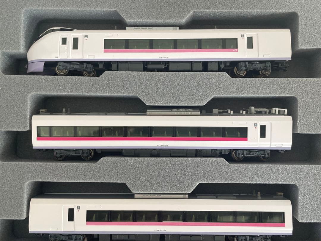 【現状品】KATO 10-1110 E657系「スーパーひたち」6両基本セット