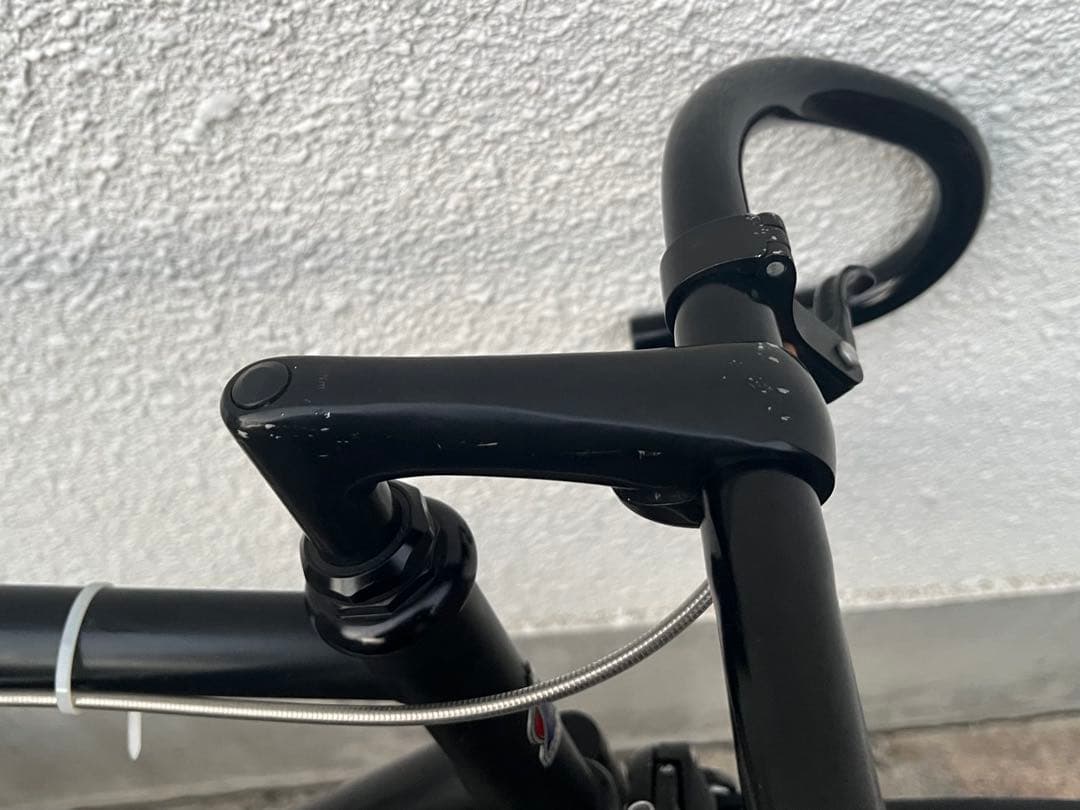 Fuji feather フジ フェザー ブラック 58cm シートポスト固着有