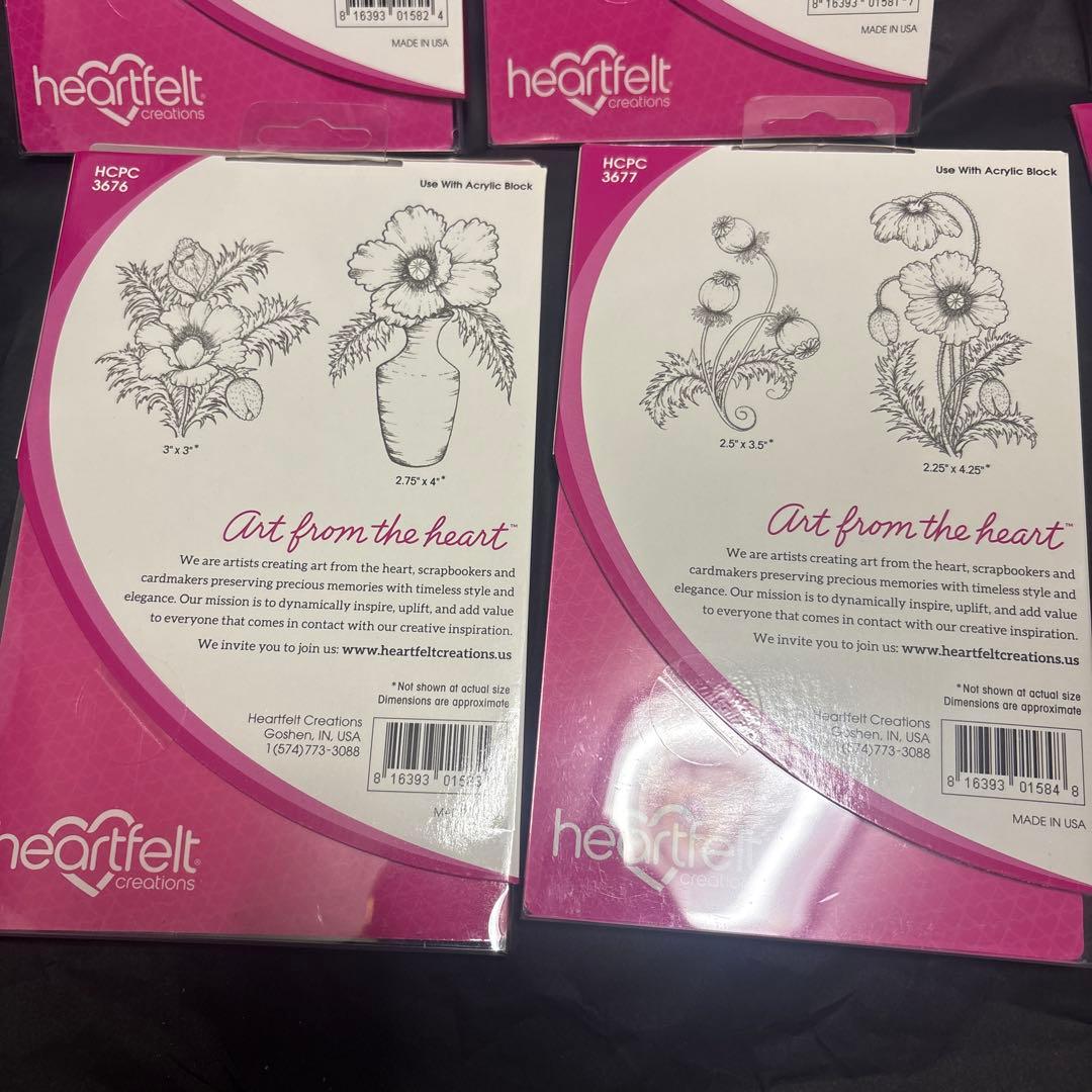 HC-9 heartfelt Blazing Poppy セット　未使用