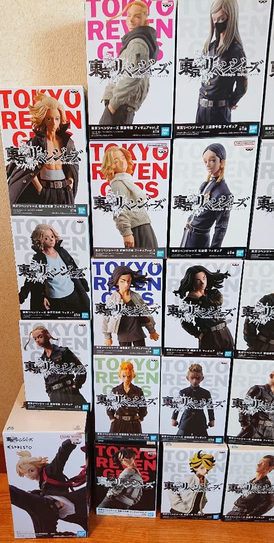 東京リベンジャーズ フィギュア 55点セットまとめ売り   写真2枚目あり