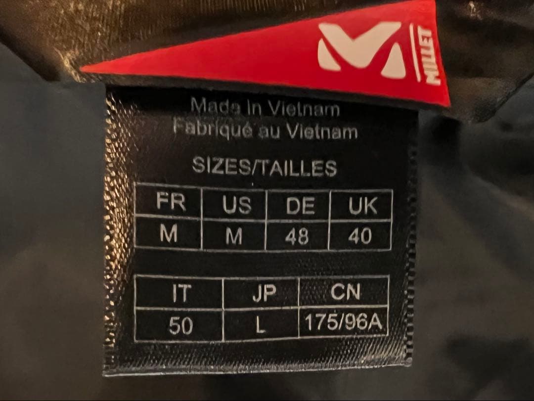 ミレー MILLET ATNA PEAK JKT Lサイズ スキーウェア