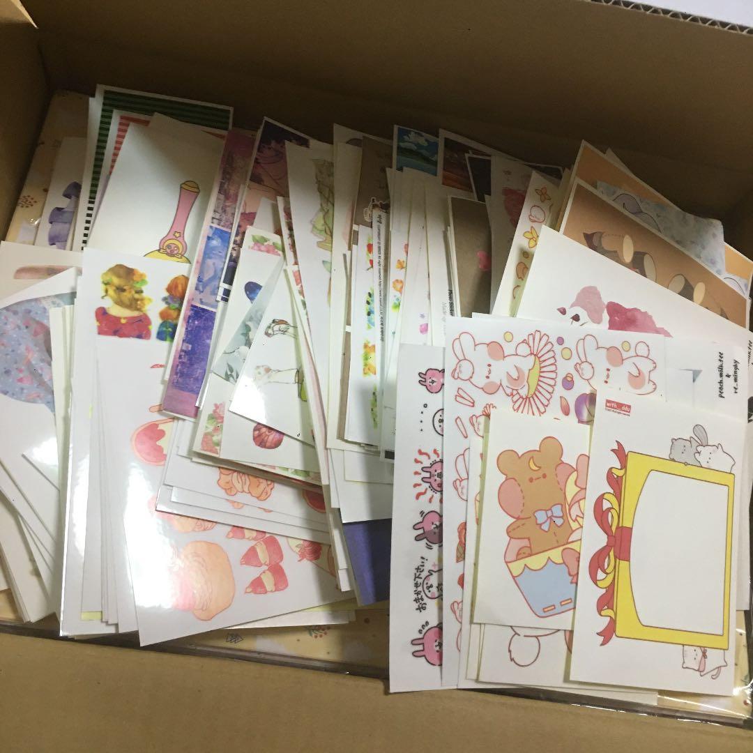 【A】 大容量　海外　A4ペーパー　ステッカー　セット