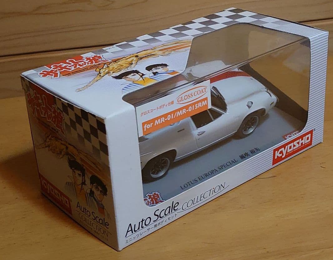 京商ミニッツレーサーサーキットの狼ロータスヨーロッパスペシャルSP　ボディセット