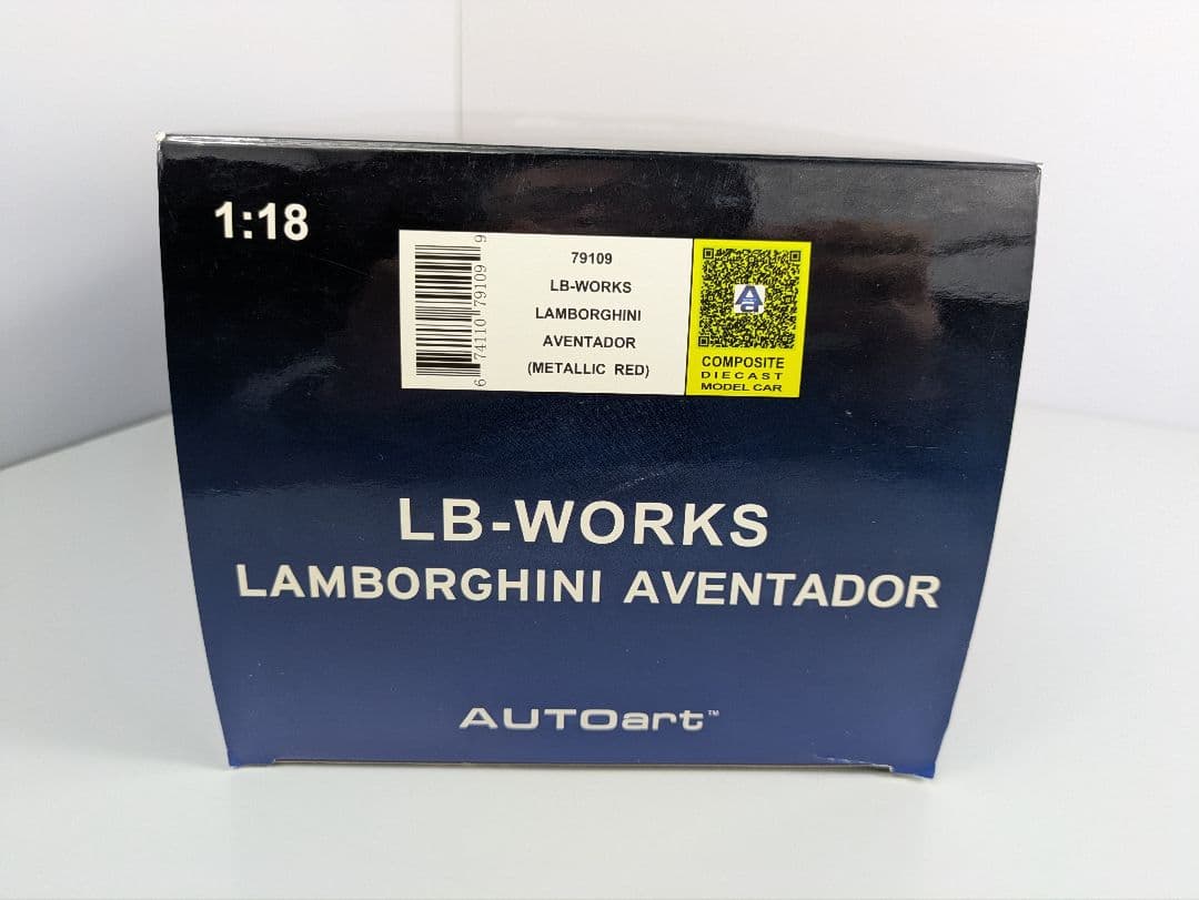 1/18 ミニカー オートアート ランボルギーニ アヴェンタドール LB-WA