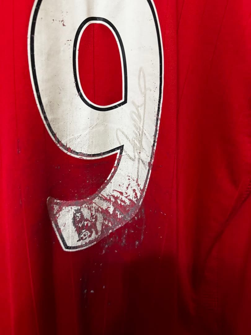 フェルナンドトーレス　直筆サイン入りユニフォーム　リヴァプールリバプール