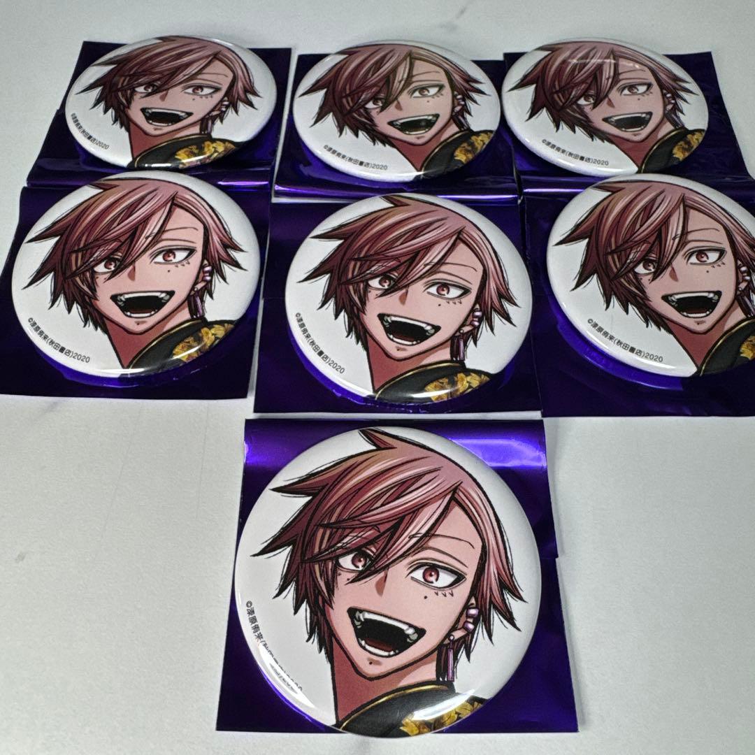 c107 秋田書店　桃源暗鬼 花魁坂京夜 缶バッジ　コミケ　冬コミ