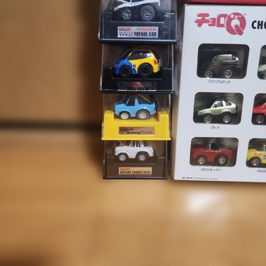 チョロQ スカイライン、ホンダコレクション、北海道増毛町消防車等　ジャンク扱い