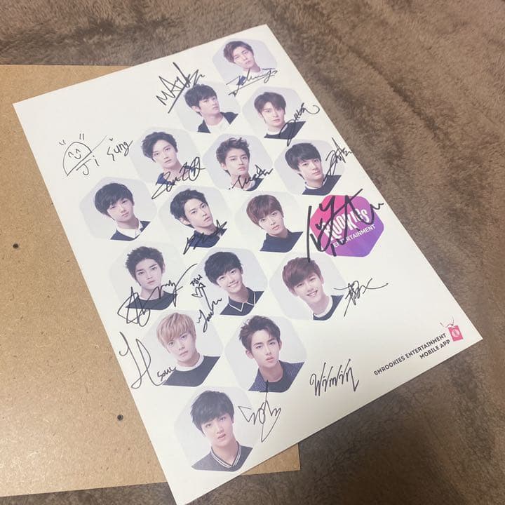 SMROOKIES (NCT) ⭐︎ 直筆サイン