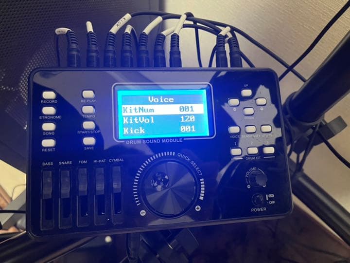 電子ドラム　説明書あり　【美品】