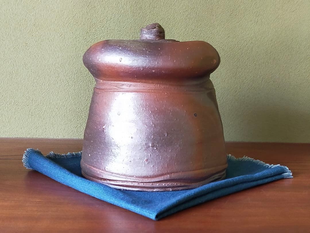 備前焼 金重晃介 水指