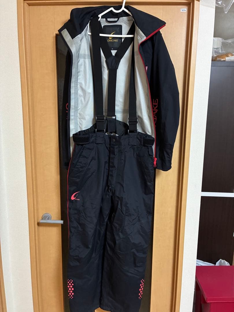 ONIKAKE フィッシングスーツ(上下セット)➕バッカンセット