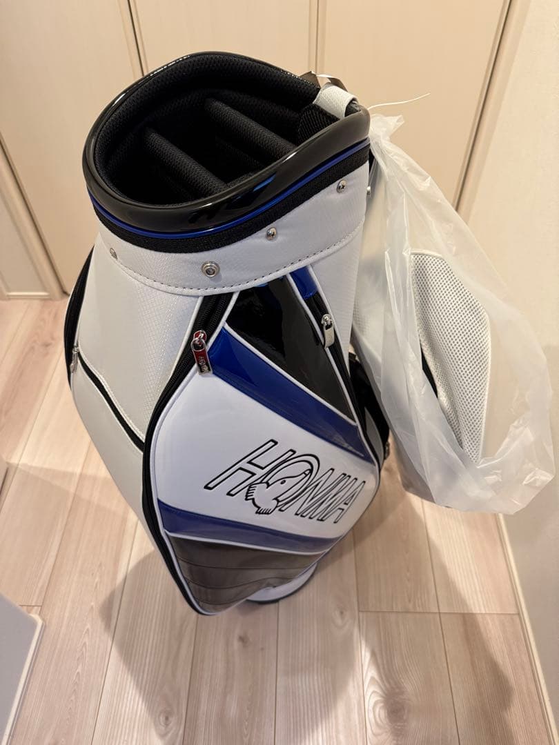 HONMA ゴルフバッグ・キャディバッグ ホワイト/ブルー　新品未使用