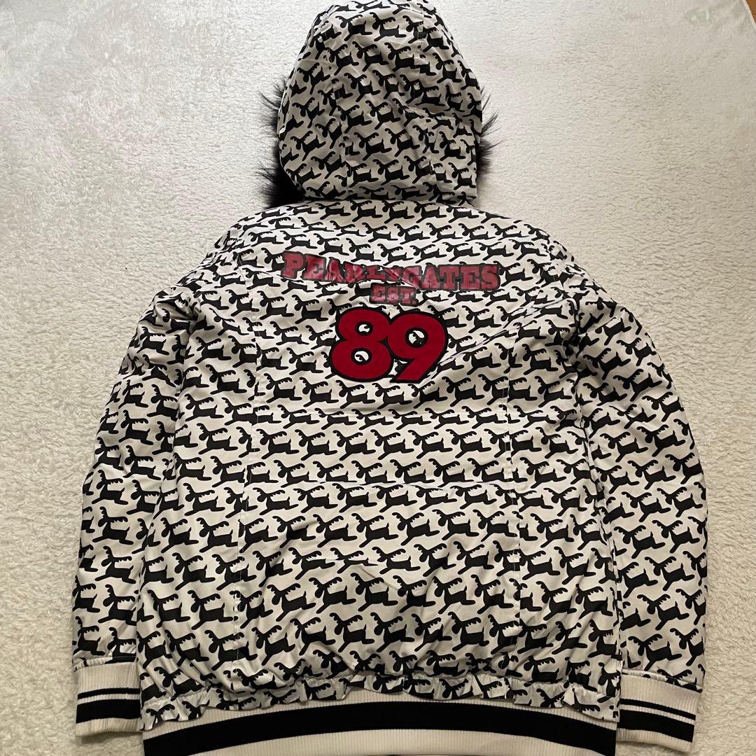 パーリーゲイツ ゴルフ ダウンジャケット 韓国限定 総柄 トナカイ