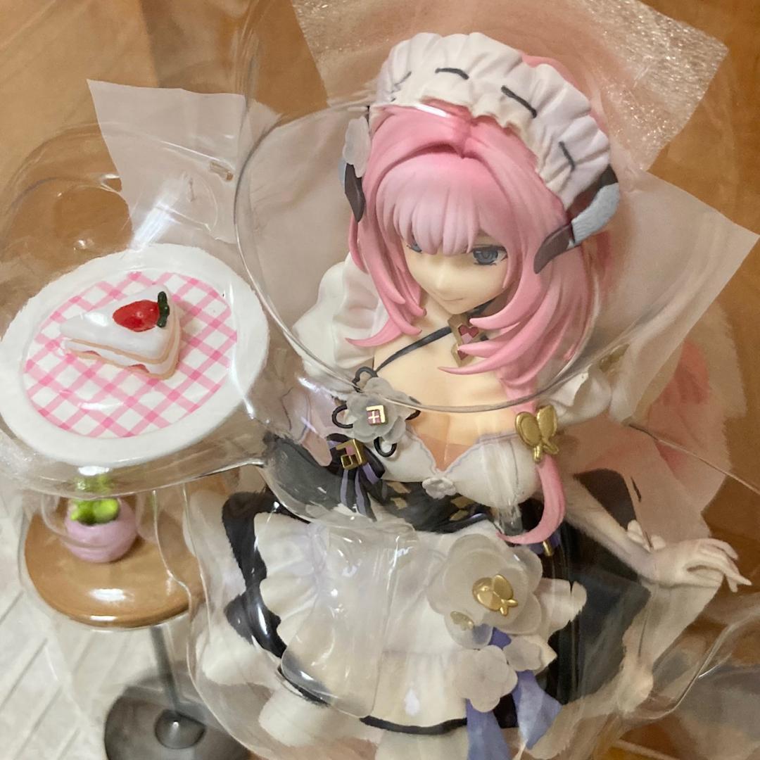 本体美品 崩壊3rd エリシア ピンクのメイドさん♪Ver. フィギュア