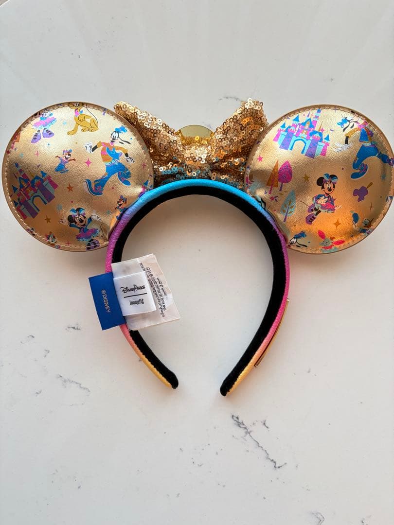 カリフォルニアディズニー　70周年　カチューシャ