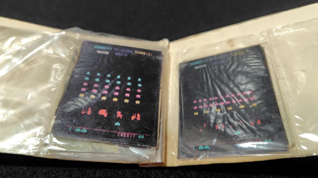 超希少【当時モノ】鉄道カード　メンコ　蒸気機関車　国鉄時代　インベーダーゲーム