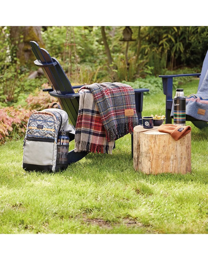 Pendleton チェック柄ウールブランケット