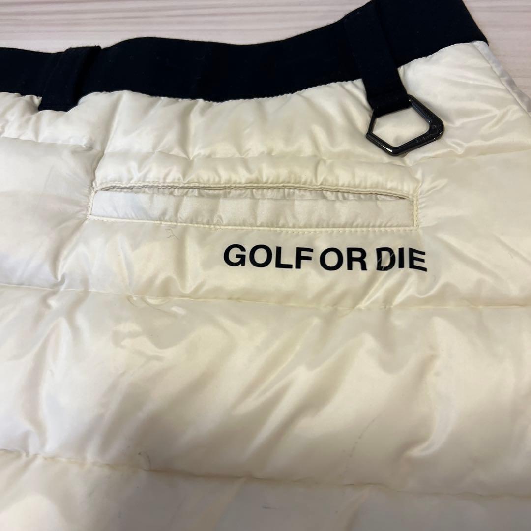 MARK & LONA ゴルフスカート ホワイト/ブラック　38 美品
