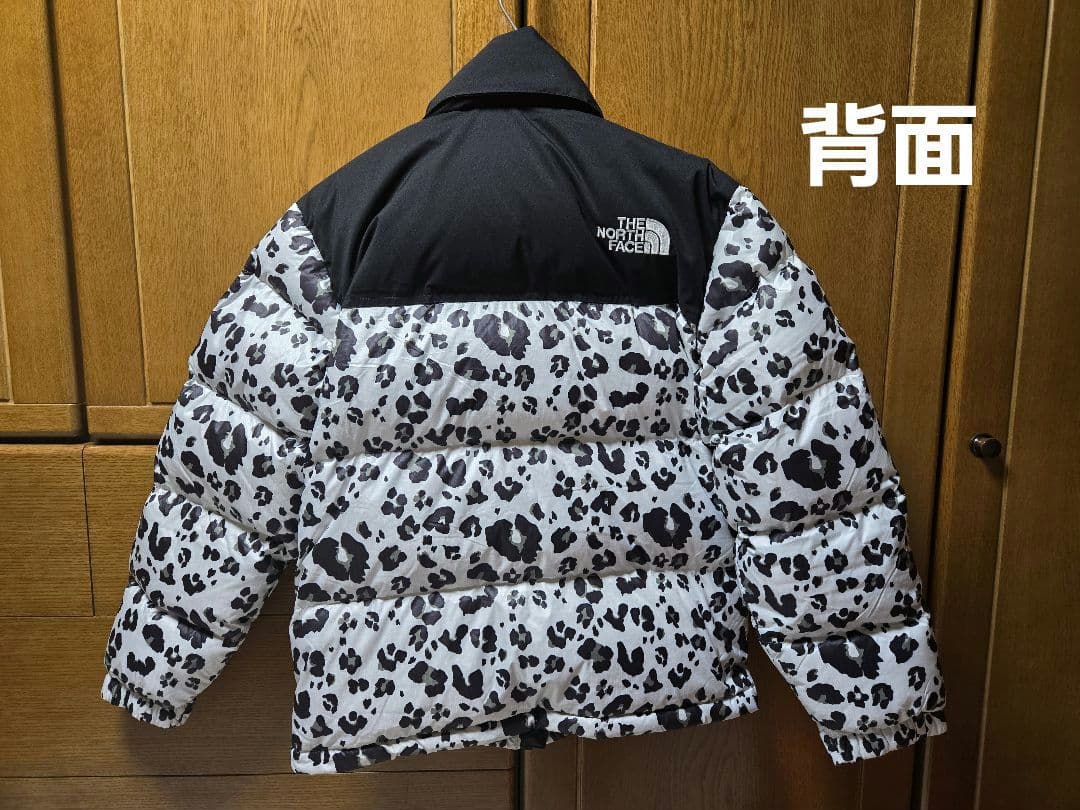THE NORTH FACE ダウンジャケット ヒョウ柄 中古
