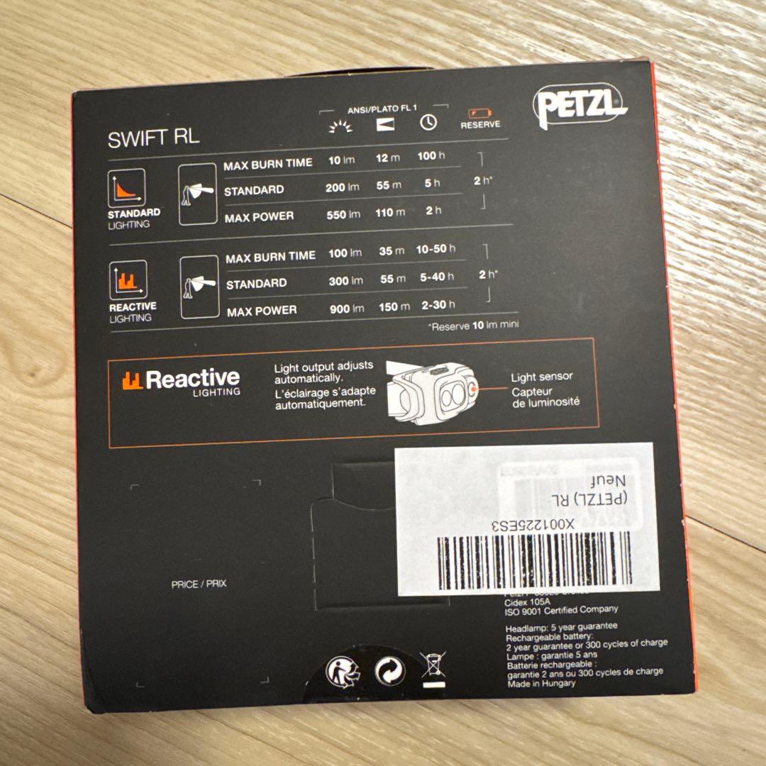 PETZL SWIFT RL 900　ラスト1点