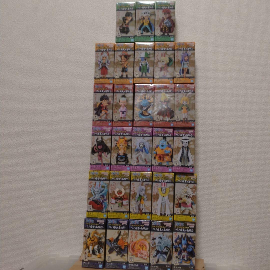 ワンピースワールドコレクタブルフィギュア　ワノ国鬼ヶ島編まとめ売り