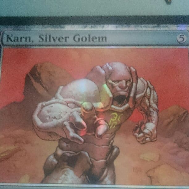 銀のゴーレム、カーン From the Vault:Relics