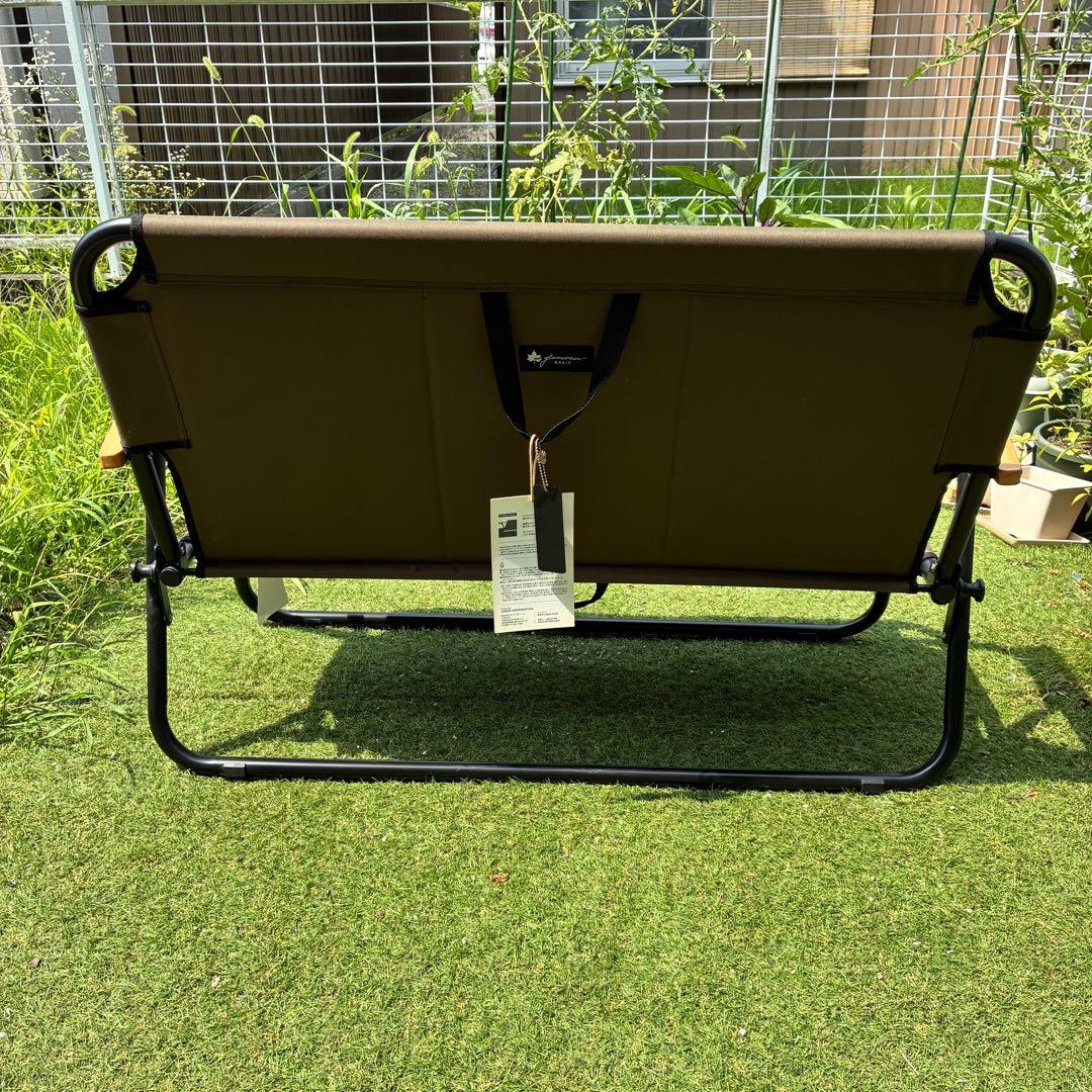 【美品】LOGOS グランベーシック チェアfor2 専用カバー　セット