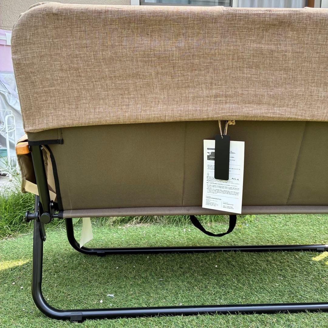 【美品】LOGOS グランベーシック チェアfor2 専用カバー　セット