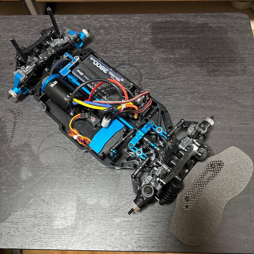 タミヤ TT-02 オプション多数！メカ無し