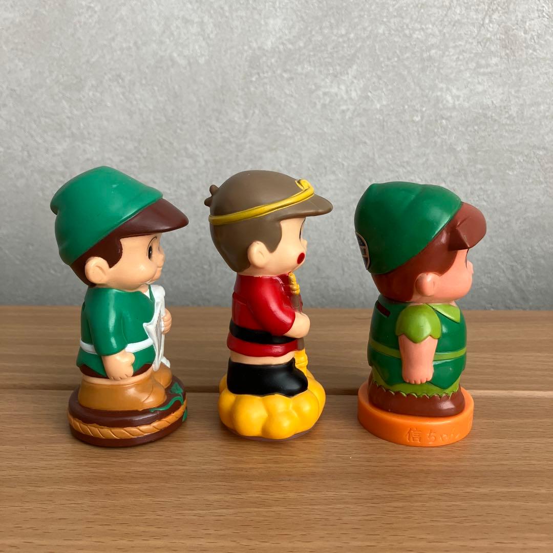 レトロ　貯金箱　ソフビ　信用金庫　信ちゃん