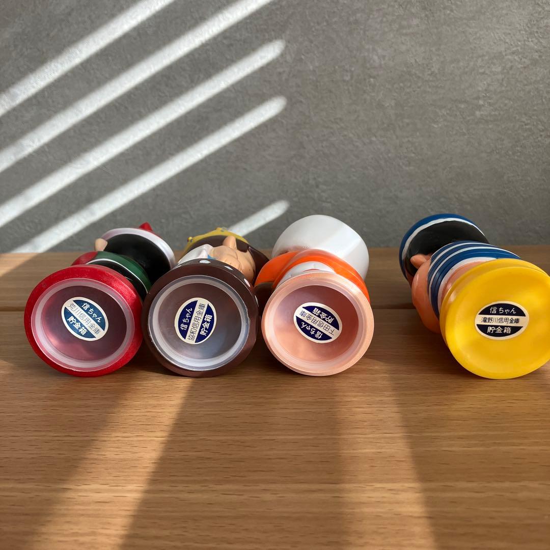 レトロ　貯金箱　ソフビ　信用金庫　信ちゃん