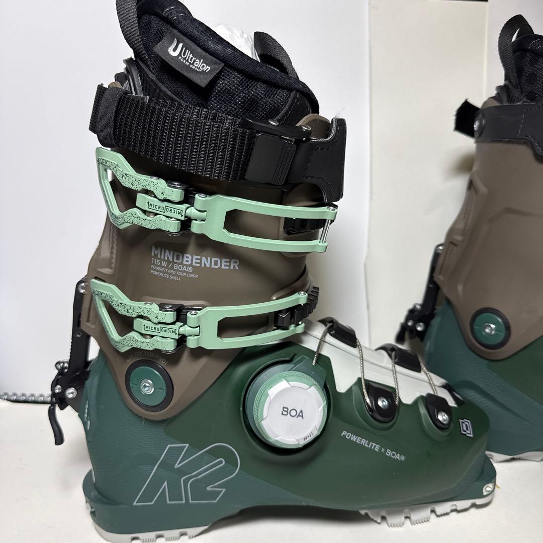 美品 K2 MIND BENDER 115 BOA W 25.5サイズ