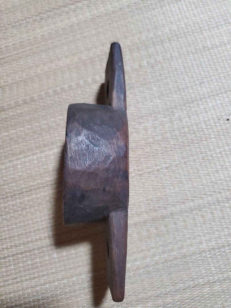 【李朝古道具】李朝木器 餅の印章