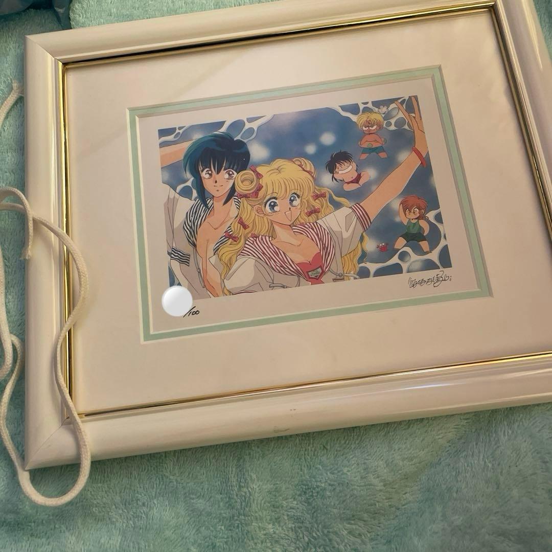 複製原画　バトルガール藍　飯塚友佳子