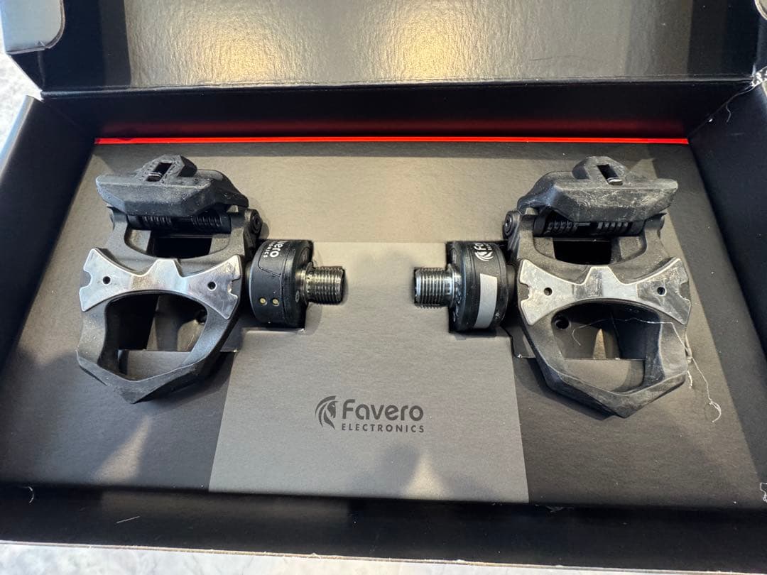 ファヴェロfaveroアシオマASSIOMA DUOパワーメーター接続確認済み