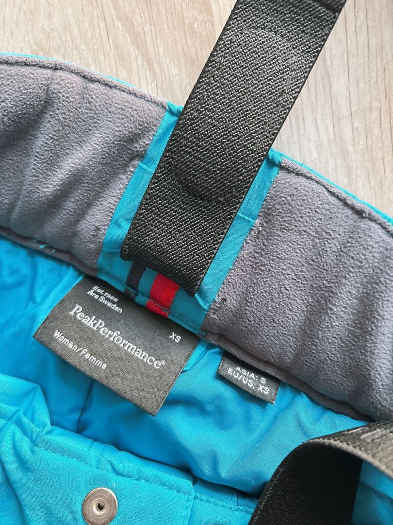 Peak Performance スキー　スノーボード　ウェア ブルー 女性用