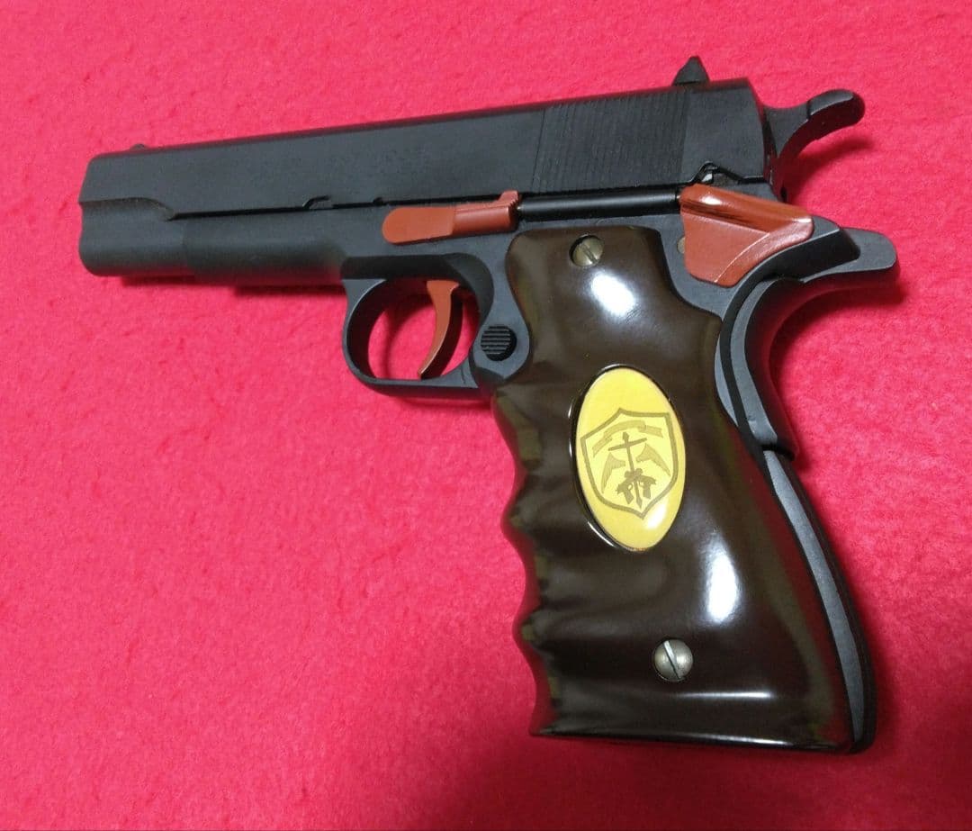 WA 緋弾のアリア コルトガバメント シルバー ブラック 2丁セット