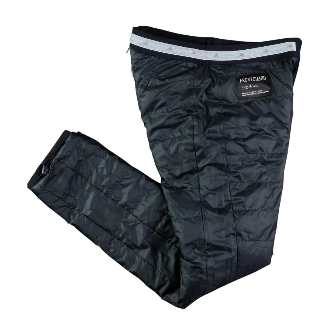 【2XL】秋冬 定価26,400円 アディダスゴルフ 保温テーパード中綿 パンツ