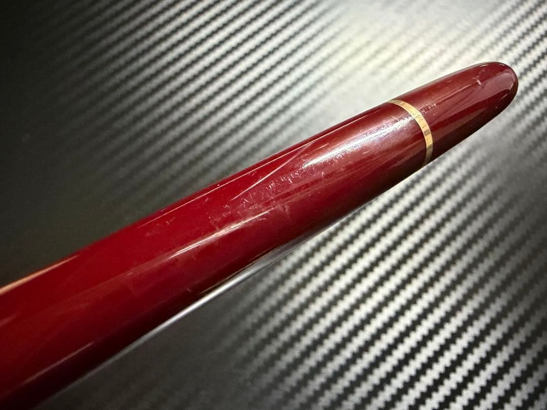 モンブラン マイスターシュテュック 144 ボルドー 全金 M 中字 万年筆