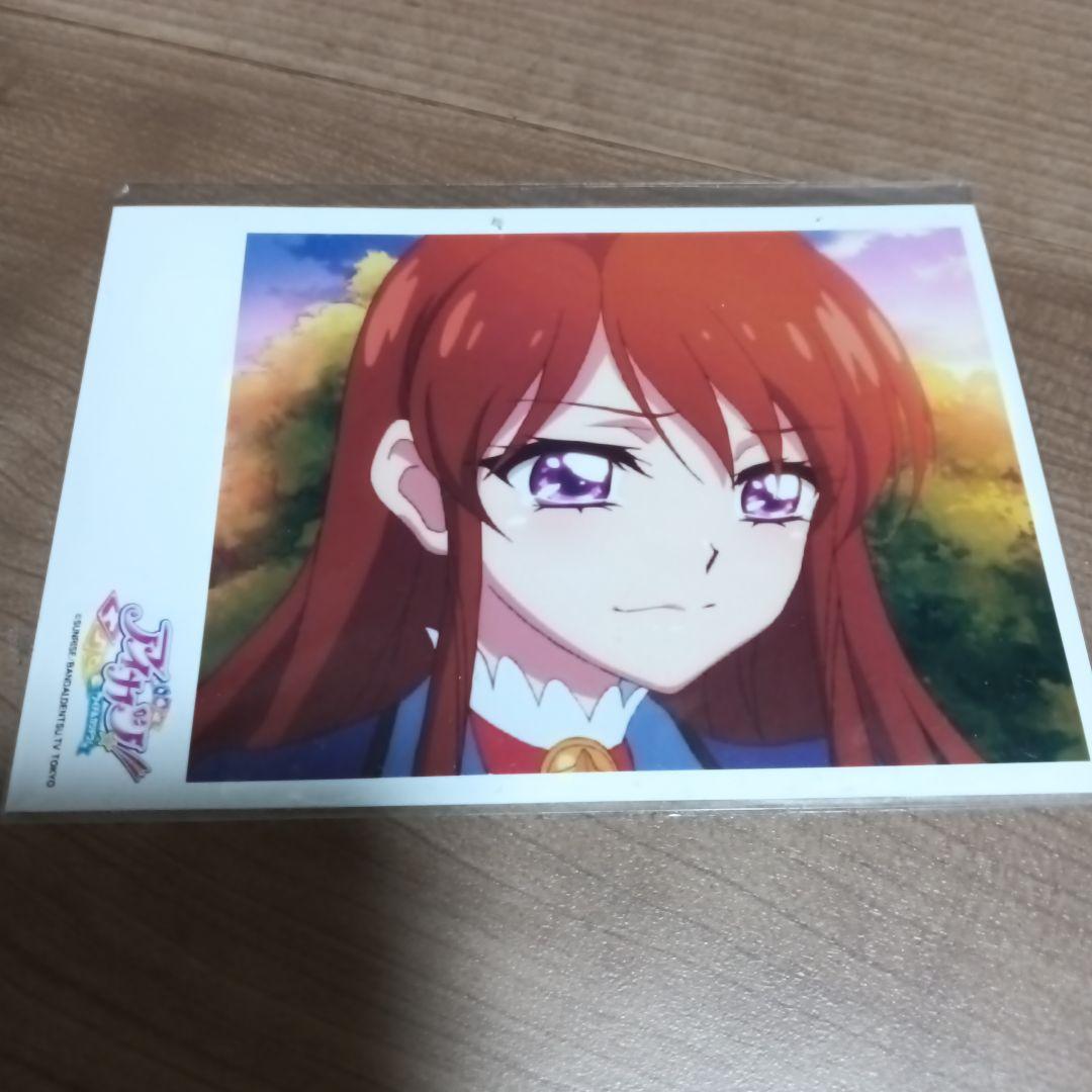 アイカツ！　初期　アイカツショップ　限定　ブロマイド　紫吹蘭