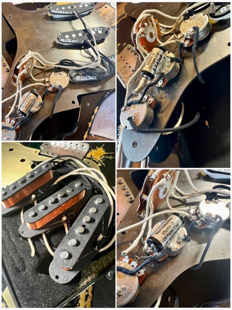 ハードレリック‘62ストラトキャスター タイプ/アルニコPU×オイルコンデンサー