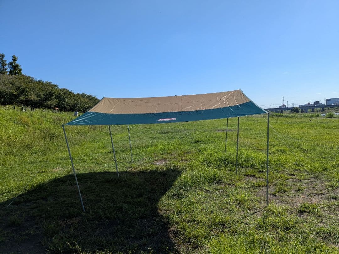 【美品】コールマン　スクエアタープDX　キャンプ、アウトドアに！