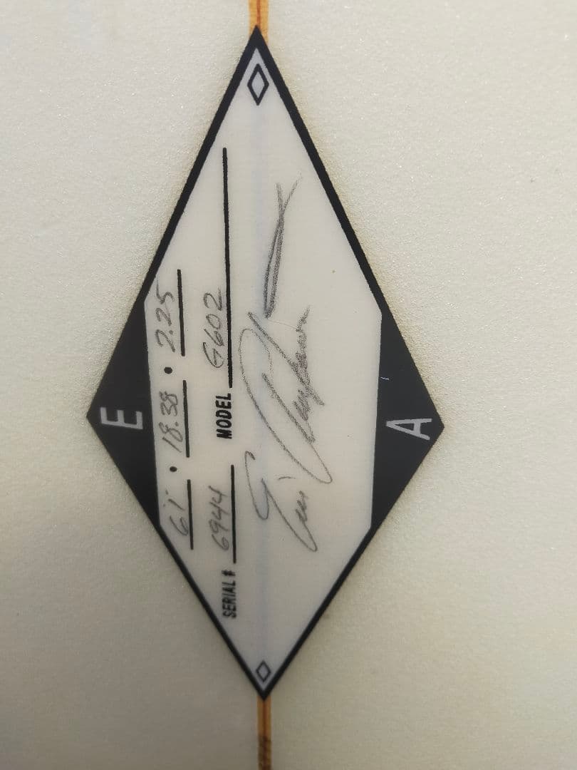 値下げ 最終！！　エリックアラカワ　サーフボード　6.1