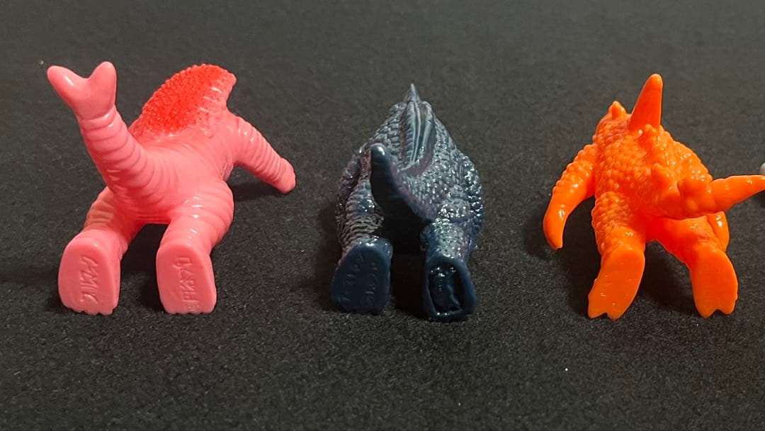 復刻 ブルマァク ミニ怪獣シリーズ やまなや 三体セット